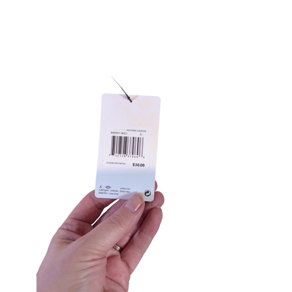 Jordan Tote Bag, One Size, Beige - Picture 4 of 5